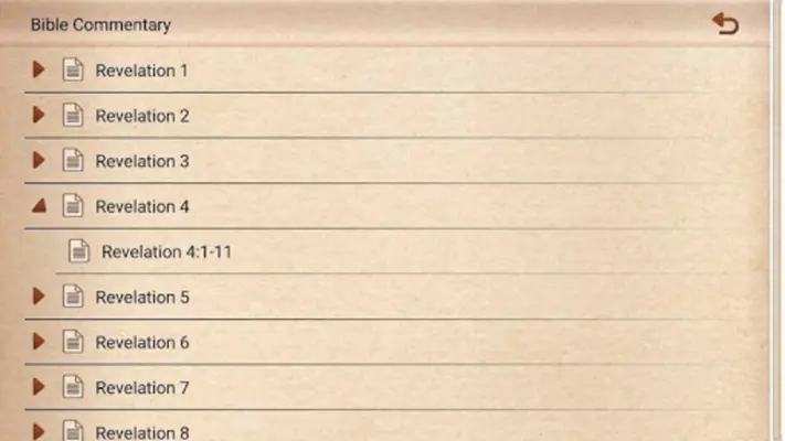 Bible Commentary on Revelation android App screenshot 1